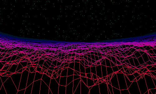 80s waveform2 GIF
