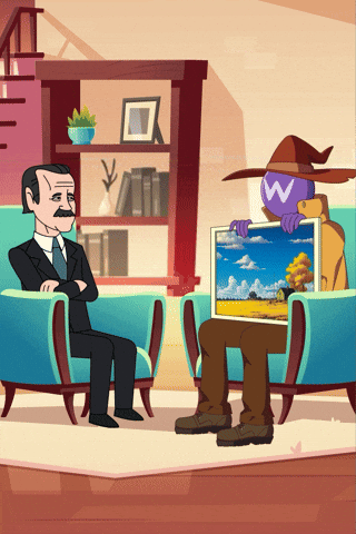 Talking What Do You See GIF