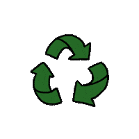 Reciplasa reciclar fem reciclatge residus Sticker