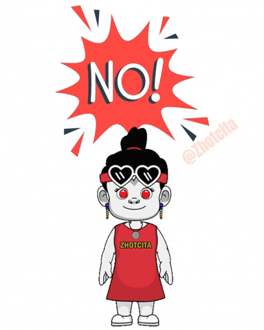 Stop No GIF by Zhotcita