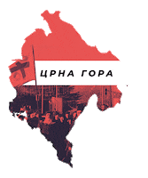 Crna Gora Montenegro Sticker by Традиционализам