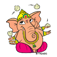 Happy Food Sticker by Reliance Trends