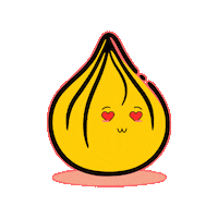 BrushBender love cute lovestruck modak Sticker