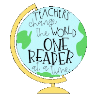 hellojenjones reading teacher teach jen jones Sticker
