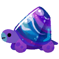 Turtle Smile Sticker by pikaole