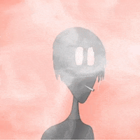 Smoke Smoking GIF by Lonely Aliens
