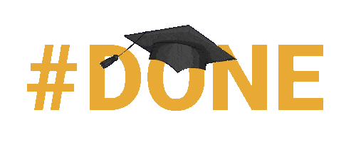 Graduation Cap Sticker by College of the Mainland