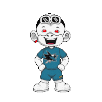 San Jose Sharks Sticker by Zhot Shop