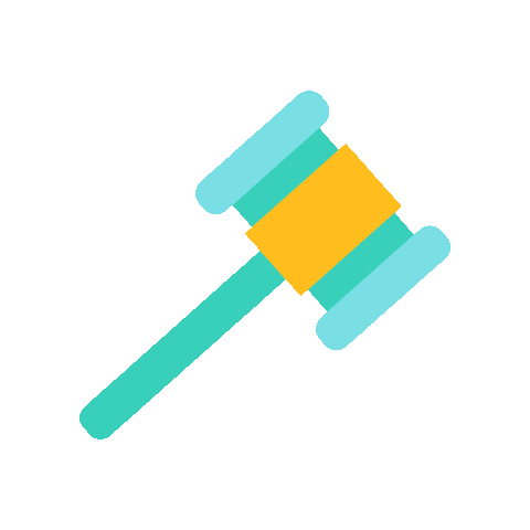 Judge Sticker by LYY