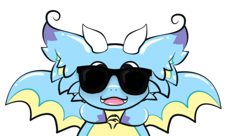 dragonsgarden giphyupload happy cool sunglasses Sticker