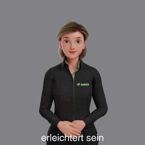 Avatar Gebärdensprache GIF by Sign Time - SiMAX