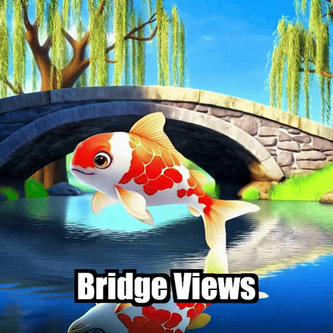 Koi Fish Travel GIF by TheConfishius