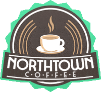 NorthtownCoffee coffee organic coffeecup coffeebeans Sticker
