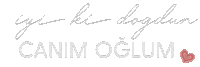 Birev Doğumgünü Sticker