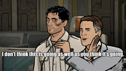 Fx Not Going Well GIF by Archer