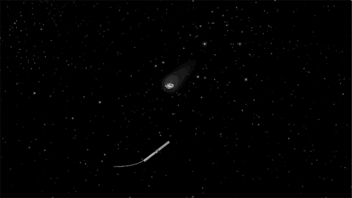 astronomy comet GIF