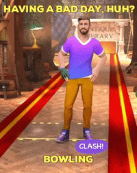 Bad Day GIF by Bowling Clash: New Legends