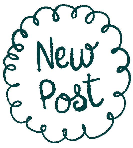 New Post Text Sticker by Marie Spénale