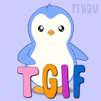 Happy Day Off GIF by Pudgy Penguins