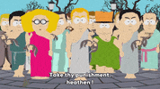 jimbo kern mean GIF by South Park 