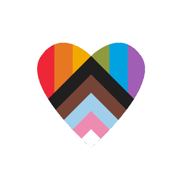 Heart Pride Sticker by Wilfrid Laurier University for iOS & Android GIPHY
