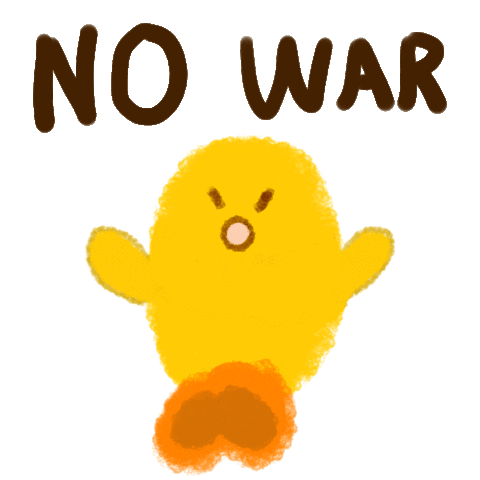War Conflict Sticker
