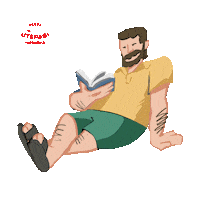 Literasi Sticker by Gramedia Pustaka Utama