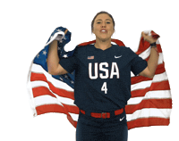 Team Usa Sticker by USA Softball
