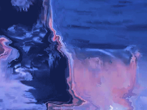 glitch drowning GIF by Roberto Malano