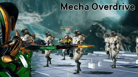 giphygifmaker warframe mecha mods overdrive GIF