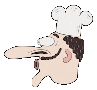 Shocked Face Sticker by Some Doodles