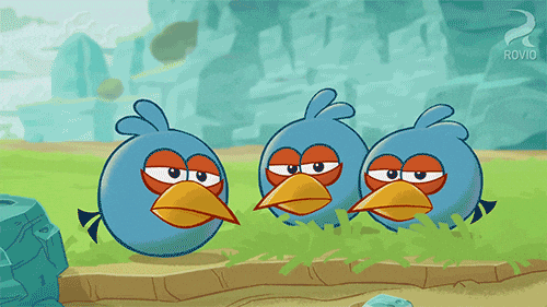Tired Blues GIF by Angry Birds