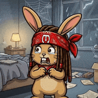 Scared Bunny GIF
