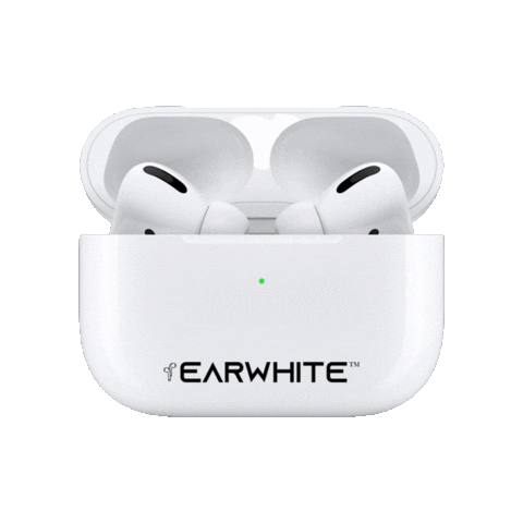 earwhite music cool white sound Sticker