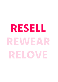 maedchenflohmarkt vintage secondhand preloved resell Sticker