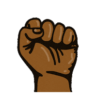 Black Lives Matter Love Sticker by Zachary Sweet