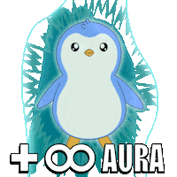 Penguin Glowing Sticker by Pudgy Penguins