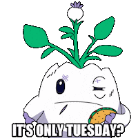 Working Tuesday Morning Sticker by Magic Eden