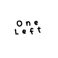 monobstudio sign simple one stock Sticker