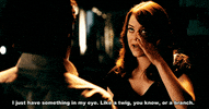 emma stone crying GIF