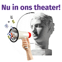 Theater Megafoon Sticker by Grappige Zaken