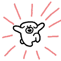 Happy Hype Sticker by takadabear
