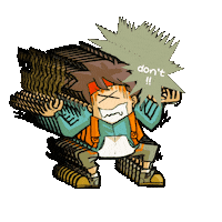 Angry Dont Sticker by imagery creative - ImersifKu