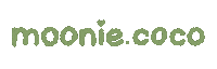 Moonietext Sticker by moonie coco