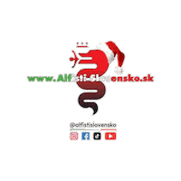 Slovakia Alfa Sticker by Alfisti Slovensko