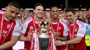 Arsenal Trophy GIF by memes