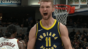 celebrate lets go GIF by NBA