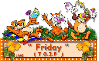 happy friday STICKER