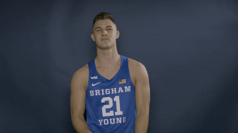Byu Basketball Gocougs GIF by BYU Cougars