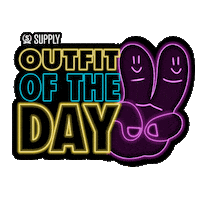 Neon Moda Sticker by Supply